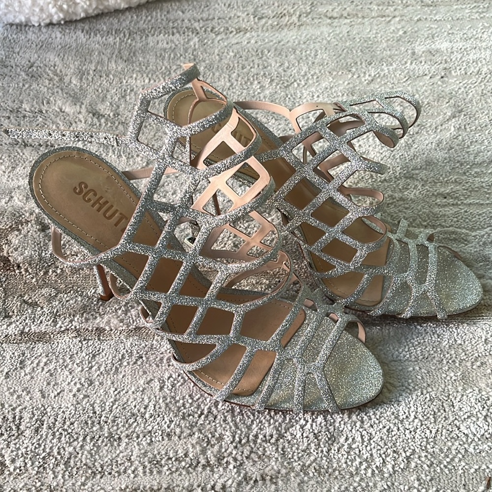 SCHUTZ sparkling heels